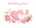 Matching Sets (Badge Reel or Keychain w/pen)