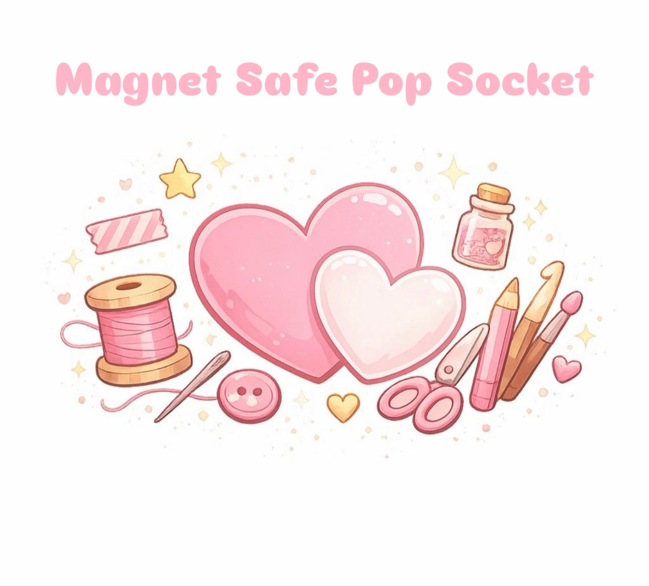 Magnet Safe Phone Grip